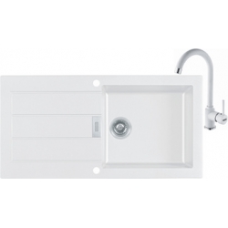 Zlewozmywak Franke SID 611 biały  + bateria FP 9400 biała
